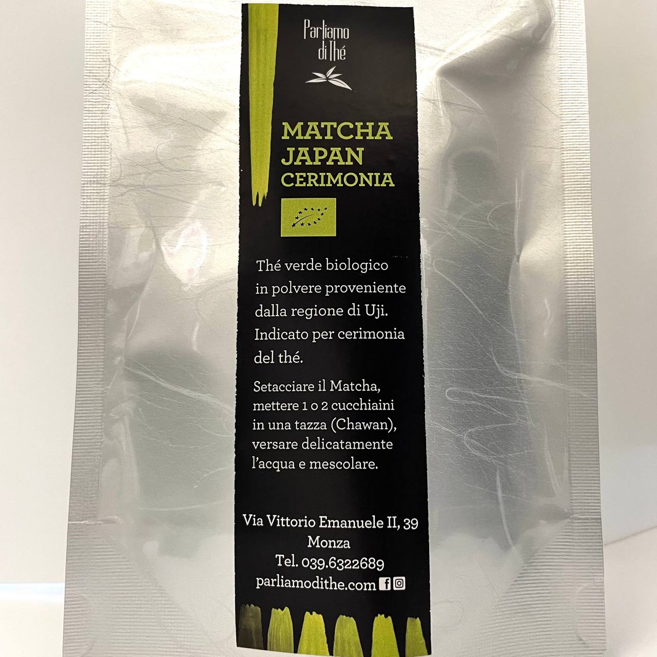 Tè Verde Biologico Matcha Cerimoniale Bio 25 gr (5 stelle)